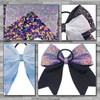 Rex Standard AH004 Hair Rubber Hair Accessories, Ribbon, Glitter, Cute,