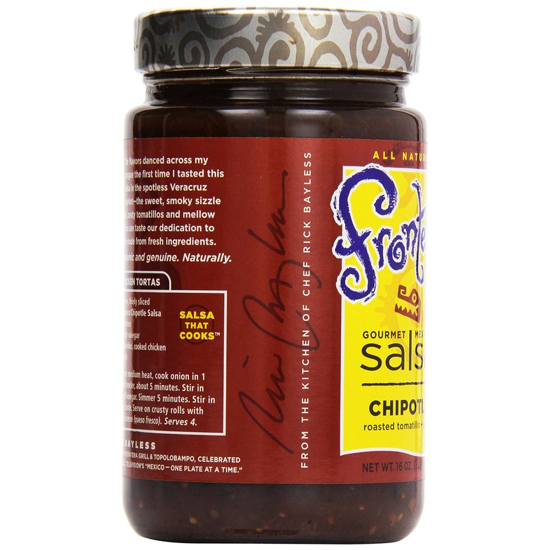 Frontera Salsa, Chipotle, Hot, 16 oz