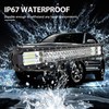 Willpower 23 inch 324W LED Light Bar Triple Row Spot