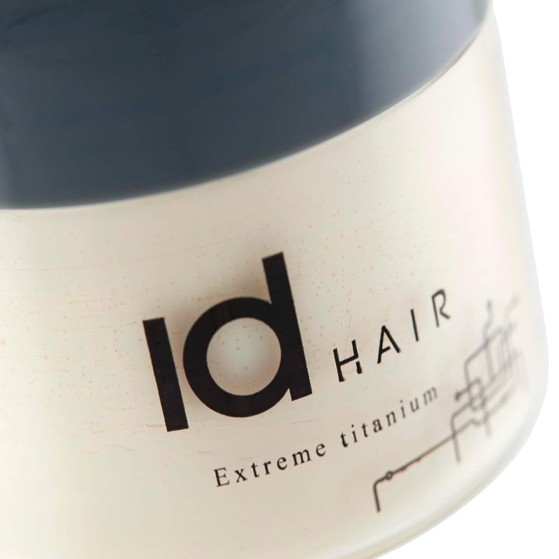 id Hair Extreme Titanium, Professional Hair Wax for Men, Extreme