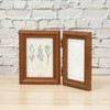 Fuji Color 4522TL Photo Frame, Wooden, Large Size x 2