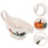 Mikinona Pumpkin Sauce Bowl Large Serving Bowl Lid Perfect for