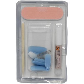 CALA "Glam Couture" uas postizas (24 uas en 12 tamaos, con detalles en oro)