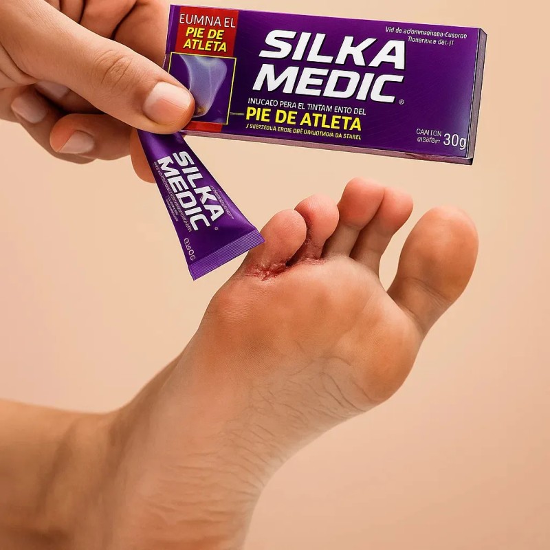 2 Silka Medic Gel Antimicótico Pie Atleta 30 G C/u