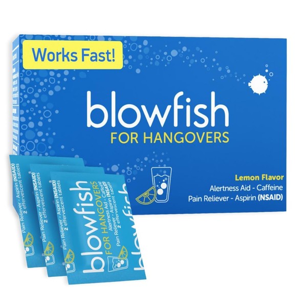 Blowfish Blowfish for Hangovers - Fast Hangover Relief in 15