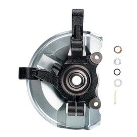 Torchbeam Front Steering Knuckle & Wheel Bearing Hub Assembly Compatible with Jeep Patriot 2007-2017,1PC Left Driver Side steering knuckle assembly Replaces 698-411