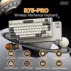RK ROYAL KLUDGE R75 Wireless Mechanical Keyboard, 75% Percent Custom