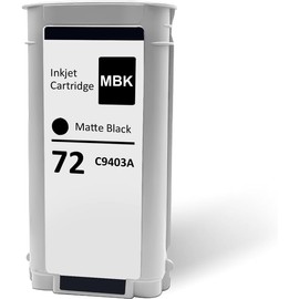 Matte Black 72 Ink Cartridge Replacement for HP 72 C9403A Ink Cartridge Compatible for T1100 T1200 T770 T610 T620 T790 T795 T1120 T1300 T2300 Printer with Serie C9370a C9371a C9372a C9473a