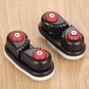 1 Piece Black Boat Sailing Ball Bearing Cam Cleat ABS