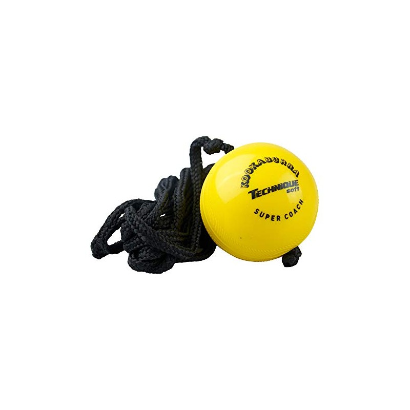 Kookaburra Supercoach Technique Soft Ball, Yellow, Junior