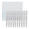 10pcs Microblading Tattoo Marker Pen Gray Skin Marker Pen Paper