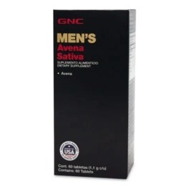 Men’s Avena Sativa – 60 Tabletas – Apoyo Hormonal, Nervioso y Prostático