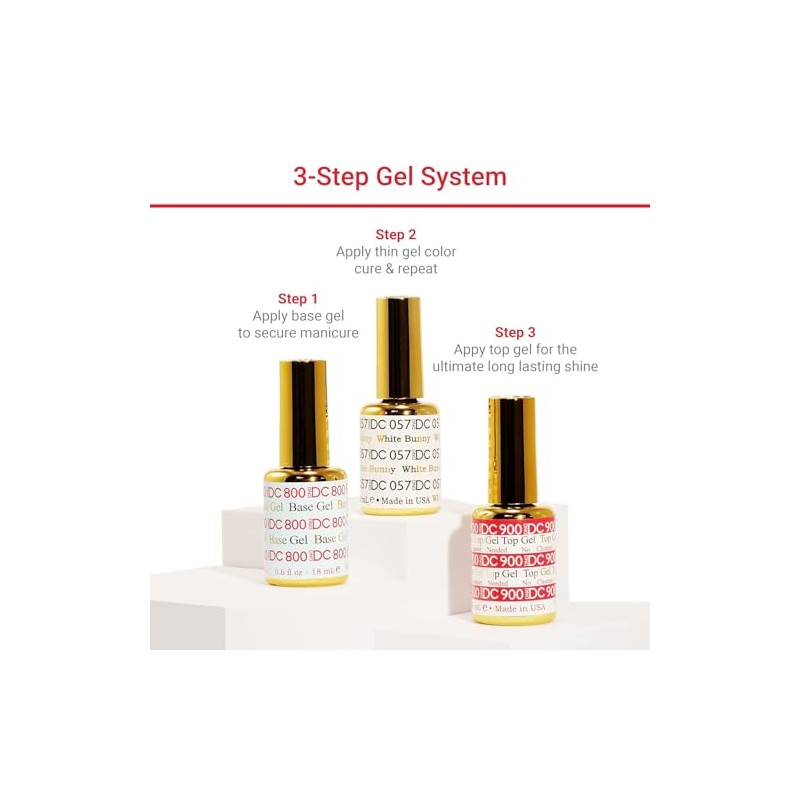 DND BASE & TOP GEL (DND DC 800/900 BASE AND