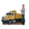 Advanced Graphics Construction Dump Truck Life Size Cardboard Cutout Standup