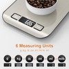 CROWNFUL Food Scale, 11 lb Digital Kitchen Scales with Built-in