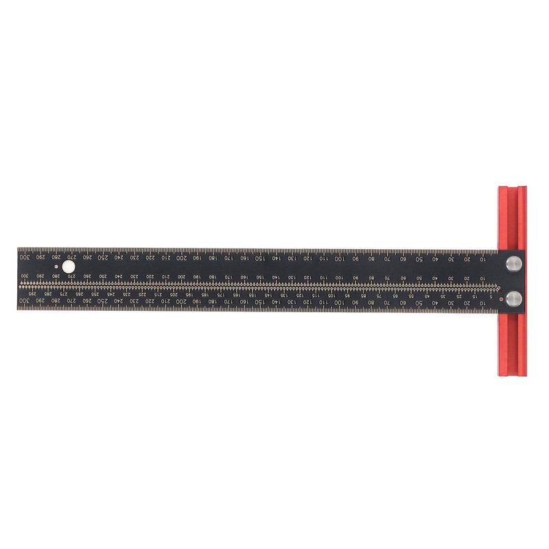 300mm T Square Ruler Woodworking Scriber High Accuracy Marking Measuring