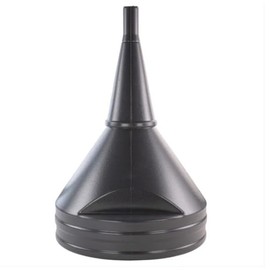 Fuel Funnel with Fine Mesh Filter and Handle for Easy Refilling - Thick Plastic Fuel Funnel for Petrol, Diesel, Oil, Ad-blue, Water, Screen Wash (Large Straight)