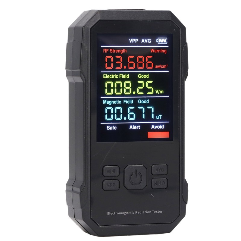 Electromagnetic Radiation Tester with Battery Handheld Digital High Frequency Radiation