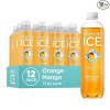 Sparkling Ice, Orange Mango Sparkling Water, 17 Oz (Pack of
