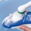 Sonic Scrubber Electric Shoe Brush, Green, Width 1.4 x Depth