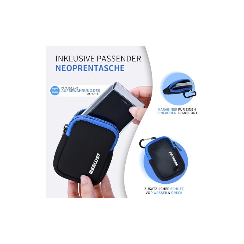 WEGLUST Neoprene Protective Case for Bosch Kiox 500 Display, Screen