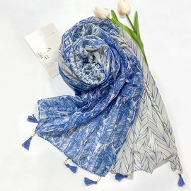 FASELE Stole, Large, Soft, Refreshing, Cooling Protection, Sunburn Protection, UV Protection, Skin Feeling, Thin, Cold Protection, Present, Gift, Lightweight, All Seasons, Stylish, Elegant, Travel,