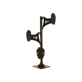 Skull Hooker Trophy Tree Pedestal Powder-Coated Steel Shoulder Mount - Perfect Kit for Hanging and Mounting Small to Medium Sized Heads, Robust Brown