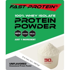 Polvo de Proteína Sin Sabor  Aislado de Suero  30G de Proteína (2 LB)                                                                                 