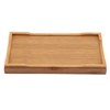 1Pc Bamboo Mini Tea Serving Tray Chinese Gongfu Tea Plate