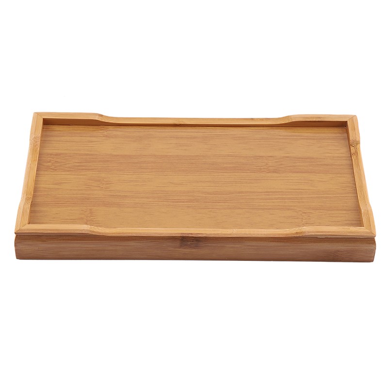 1Pc Bamboo Mini Tea Serving Tray Chinese Gongfu Tea Plate
