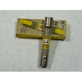 COOPER BUSSMANN SC-40 FUSE, 40A, 480V, TIME DELAY