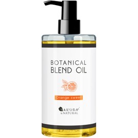 SAKURA & NATURAL Massage Oil 300ml Orange Sweet Blend Oil Rice Bran Oil Body Oil Carrier Oil Commercial Use Body Use