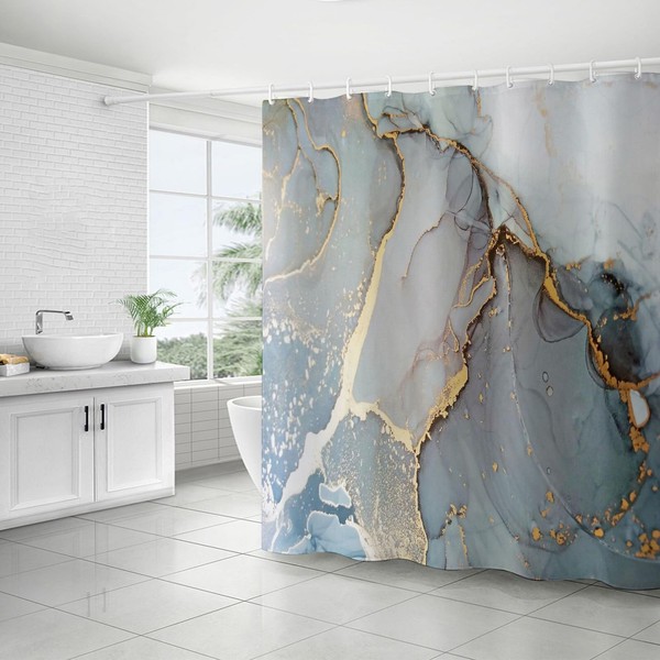 FAIRYGATE Shower Curtains for Garden Shower Curtain Bathroom Wet Room