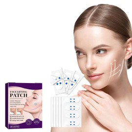 Face Lift Tape-60 PCS Invisible Face Tape Face Lifting Face Tape Lifting Invisible Face Lift Stickers to Lift Saggy Skin Hide Facial Wrinkles and Double Chin Neck and Eye Lift Tapes V Shaped Thin Face