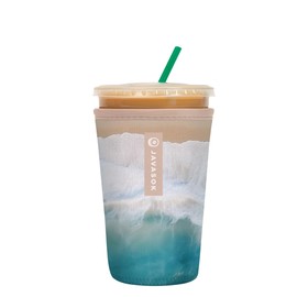 Sok It JavaSok Iced Coffee & Cold Soda Insulated Neoprene Cup Sleeve (Ay, Bay Bay!, Medium: 22-28oz)