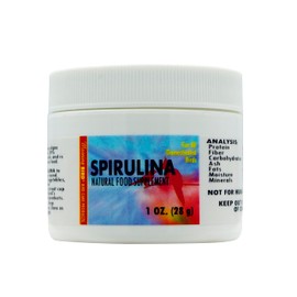 Morning Bird Spirulina, Supplement for Caged Birds, Organic Bird Food Supplement with Vitamins, Proteins, and Amino Acids for Parakeets, Cockatiels, Budgies, Finches, Canaries, and Parrots, 1 oz