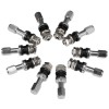 GEARZAAR 10* Stainless Steel Wheel Tire Valve Stems Hight Pressure