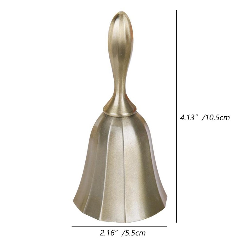 Alnicov Hand Bell, Call Bell, Wedding Bell, Dinner Bell, Classroom
