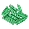 sourcing map 10PCS 10-Pin PCB Mount Screw Terminal Block Connectors