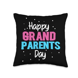Alles Gute zum Geburtstag, Opa, Kleinkind Happy Birthday Grandparents Toddler Children Throw Pillow, 16x16, Multicolor