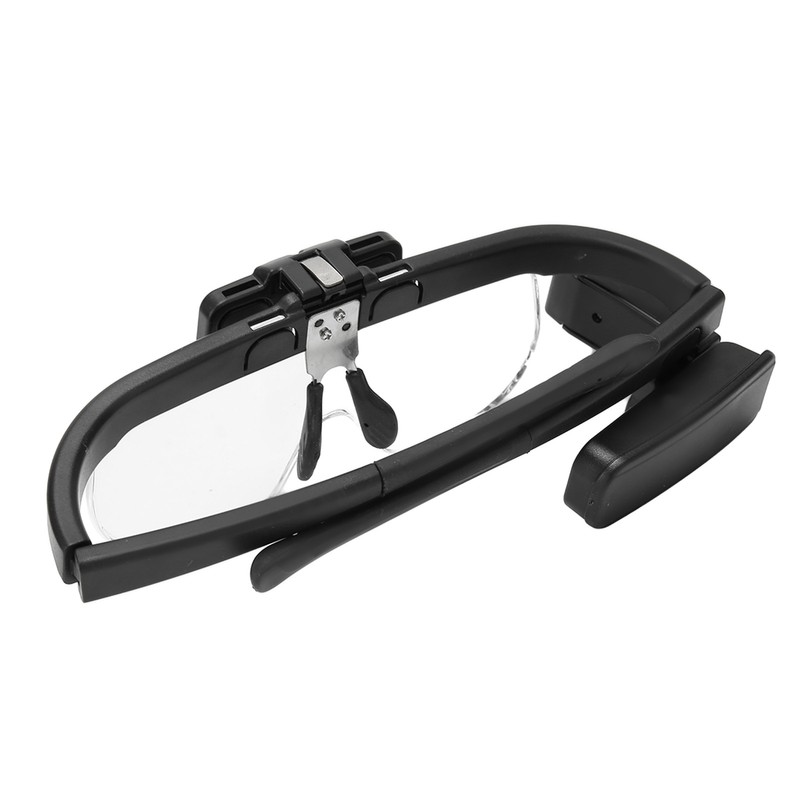 Rechargeable Head Magnifying Glasses with LED Light 2 Detachable Lenses