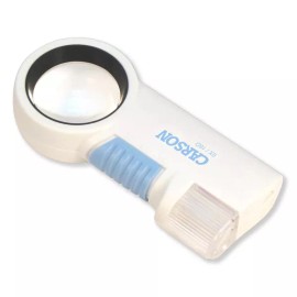 Carson 9X Carson LED Lighted Pocket Magnifier - 1.5 Inch Lens