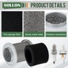 Air Filter Holder Kit with Spark Plug for Honda XR80