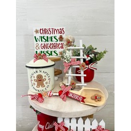 9PCS Christmas Self-Adhesive Silk Screen Stencils,Santa Claus Screen Printing Stencils for Craft Xmas Chalk Stencil Transfers Reusable Stencils for Painting on Wood T-Shirt Fabric Farmhouse Sign