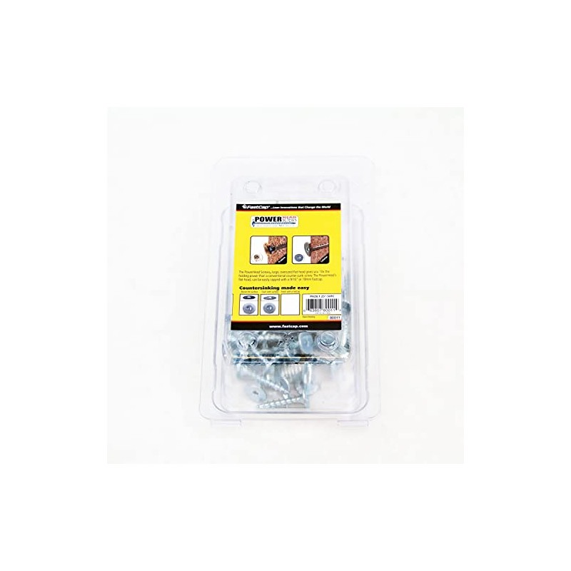 FastCap T20 Torx Drive - 1.25" Screw Length, 9/16" PowerHead,