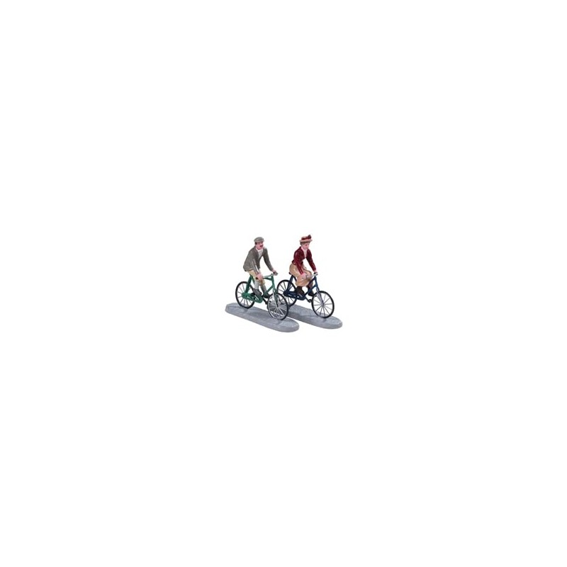 Lemax - Bike Ride Date - Set of 2 -