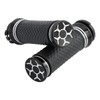 TCT-MOTORPARTS 1" Handlebar Hand Grip Fits for Harley Touring Street