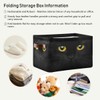 Storage Basket Cube Animal Black Cat Large Collapsible Toys Storage