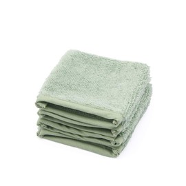 Kiddison Child-Sized Hand Mitts Pack of 4 Montessori Practical Life Essentials (Seafoam Green)