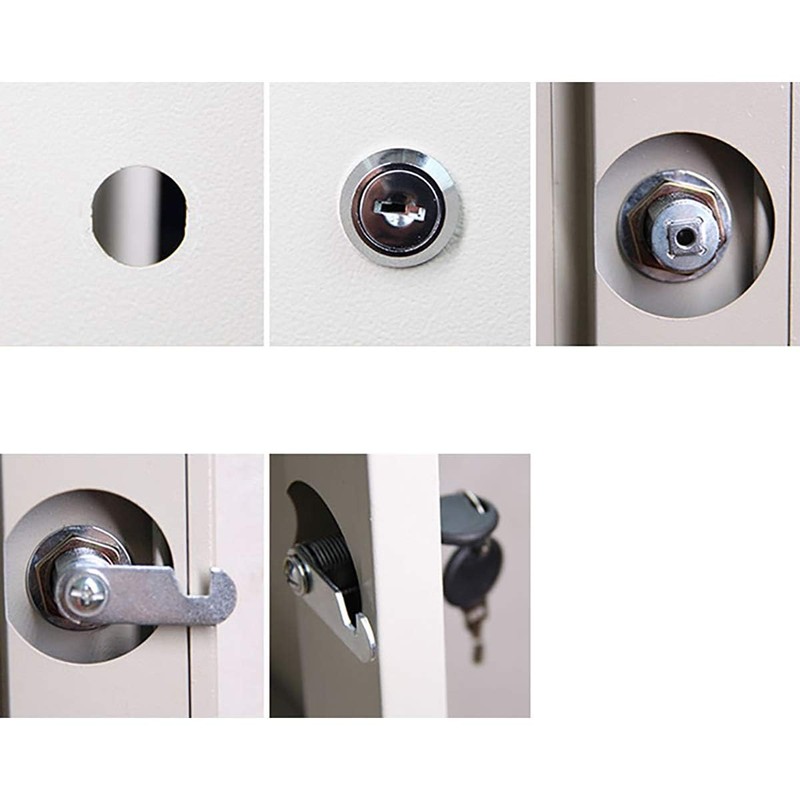 TOP-VIGOR 10Pcs 30mm Security Cam Lock, Cabinet Drawer Security Mailbox